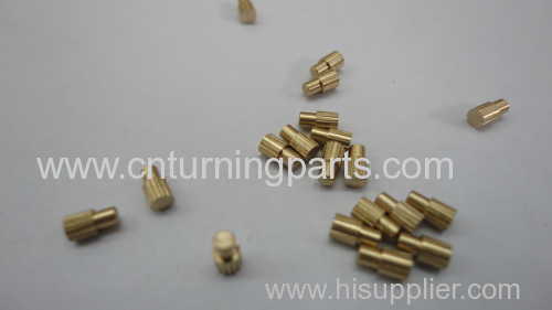 Brass CNC Precision Knurling Pin