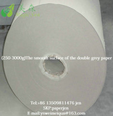 smooth surface grey board 0.4mm roll