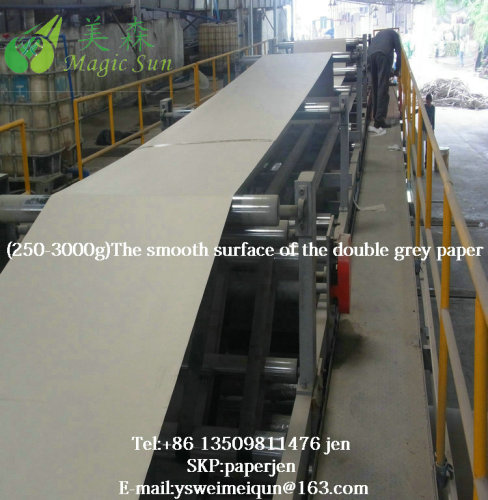 two side grey smooth board 