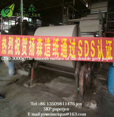 double side smooth surface grey board
