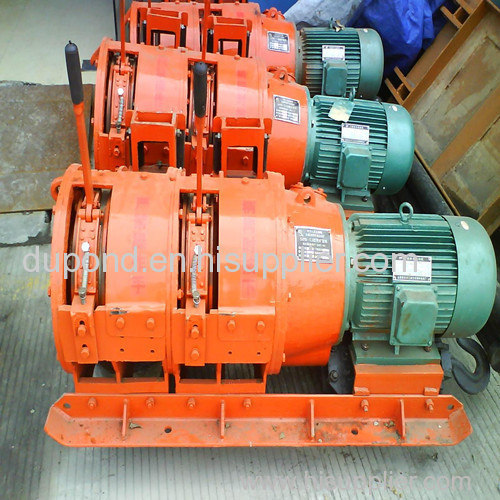 7.5kw Double-drum scraper winch for sale