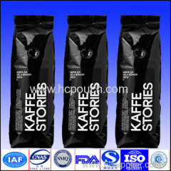 side gusset coffee bags with tin tie