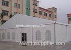 Custom White Lear Span 20x40 Trade Show Tent For Rent , Auto Show Tent