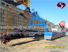 low price sand dredger with certificate