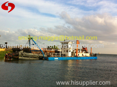 14 inch cutter suction dredging ship for sale