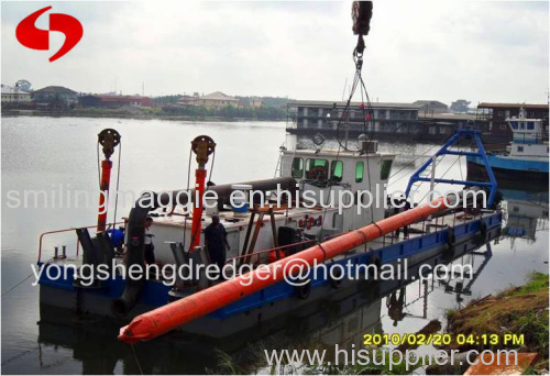 sand pump dredger with dredge 15m