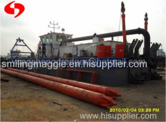 sand pump dredger with dredge 15m