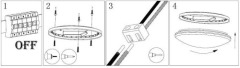 16-27W surface mount led ceiling light fixture(1-10v dimmable)