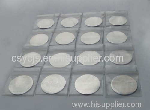Sell Indium disk / target/plate
