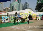10 By 20 Luxury White PVC Large Commercial Party Tents , Wedding Tents For Rent