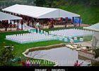 10 x 30 Luxury Waterproof Festival Camping Tent , PVC Exhibition Event
