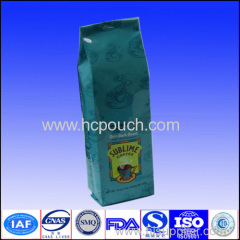 side gusset coffee bean packaging bag