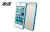 iPhone5/5S TPU Cell Phone Cases Blue Anti - Shock Plastic Phone Bumper