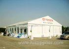 White 10 X 40 Temporary Outdoor Warehouse Tent / Large Exhibition Marquee Tent