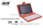 Folio Tablet Keyboard Leather Case For 7 Inch Android Tablet PC