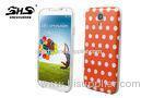 S4 i9500 TPU Cell Phone Case Battery Cover With Polka Dot Pattern