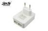 2100mAh Dual USB Wall Mounted Charger Travel EU Plug Adapter For iPod