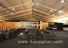 White Large Aluminum Alloy Marquee Party Tent For Rent , Transparent PVC Tent