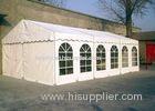 White 6 X 10 Used Warehouse Tent With Windows , Clear Span Tent For Fruit Storage