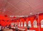 20x50m Aluminum Clear Span Tent With PVC Coated Fabric , Huge Party Tent