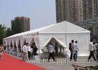 White 10m x 30m Fabric Small Clear Span Tent For Exhibition / Display