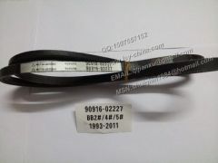 Toyota Coaster HZB30/50 RZB40/50 1BZ/3B/14B/15BF V-Belt:90916-02227