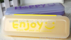 Heat transfer printing film for pencil box