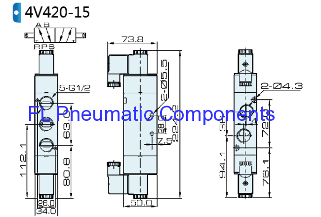 4V420-15 Solenoid Valve