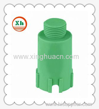 PP-R plastic fittings long thread plug