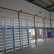 Install powder coating line in Russia and Indonesia