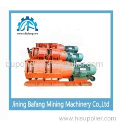 2JPB-7.5 wire rope electric scraper winch for coal mine