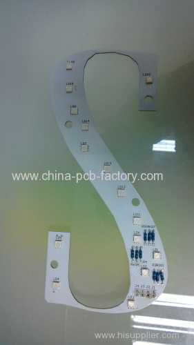 aluminium pcb sheet immersion gold silver copper