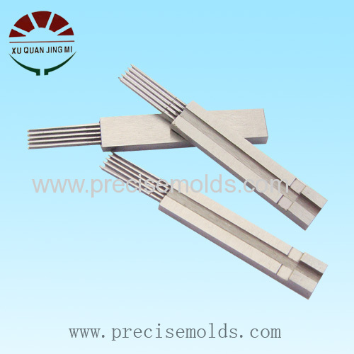 Plastic mold parts machining