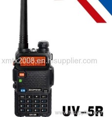 CE/RoHS Dual Band Two Way Radio Baofeng BF-UV5R walkie talkie