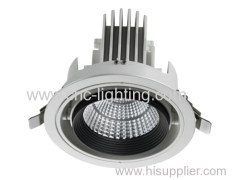 15W Recessed LED Downlight Fitting with CREE COB LEDs