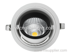 15W Recessed LED Downlight Fitting with CREE COB LEDs