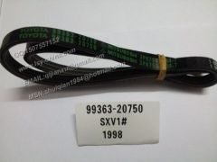 Toyota Camry MARK2 SXV10/20 VCV10 MCV10/20 GX81/90/10# ACU1# MCU1# 4S/5S V-Ribbed Belt:99363-20750