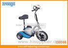 Portable EEC Three Wheel Electric Scooter CE ROHS FCC Zappy Scooters