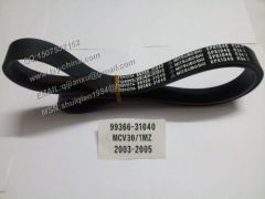 Toyota Camry Kluger Estima Alphard ACV30/31 MCV30 ACU2# MCU28 ACR30/40 MNH10 1MZ/5FC V-Ribbed Belt:99366-31040