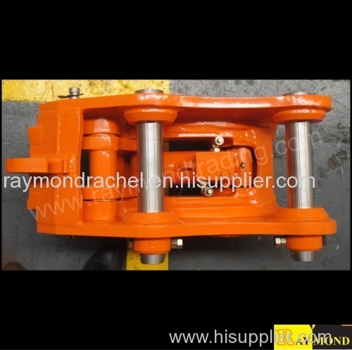 Use security device of hydraulic control valve to ensure the safety.