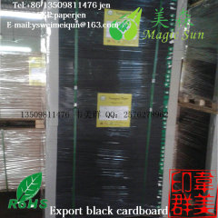 350g black paper 400g black paper board