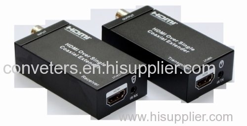 HDMI Extender Over single 100m Coaxial Cable with IR Control