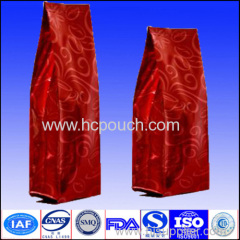 side gusset aluminum bag