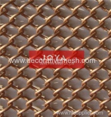 coil drapery/exterior cladding/fireplace meshes/alumium mesh/architectural drapery