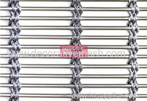 stainless stell decorative mesh/architectural mesh/ GKD mesh/ woven wire mesh