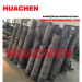 Conical bimetallic twin screw barrel