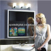 bathroom magic mirror lcd advertising display