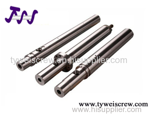 bimetallic screw barrel, bimetal screw barrel, injection screw barrel