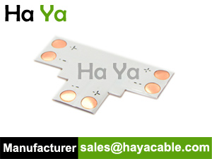 8mm Flexible Light Strip Connector-T Type