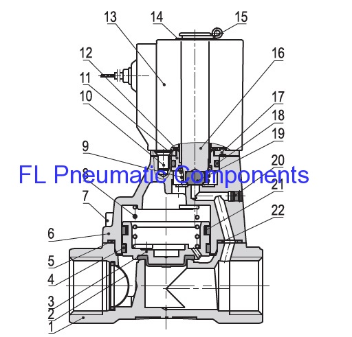 China Pneumatic Water Valve